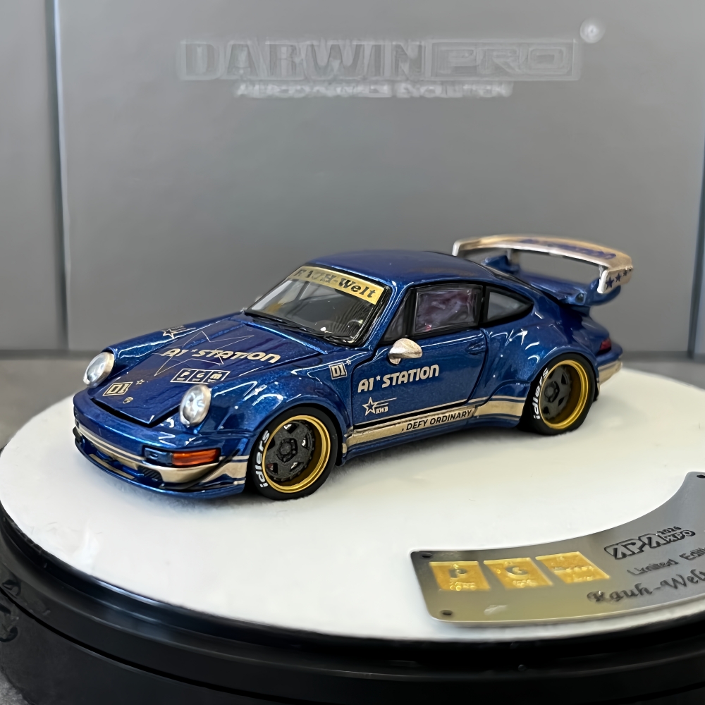 Golf Clubs - PGM 1:64 RWB964 A1 STATION Diecast
