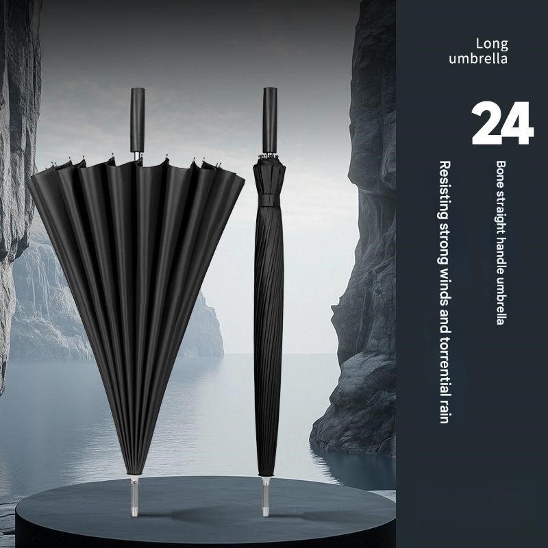  24 Bone Reinforced Black Glu - đánh giá và giá Golf Umbrella Large