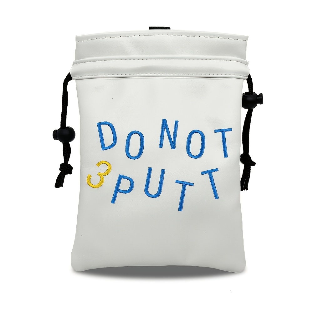 1pc Golf Ball Bag, PU Material - đánh giá và giá Golf Bag
