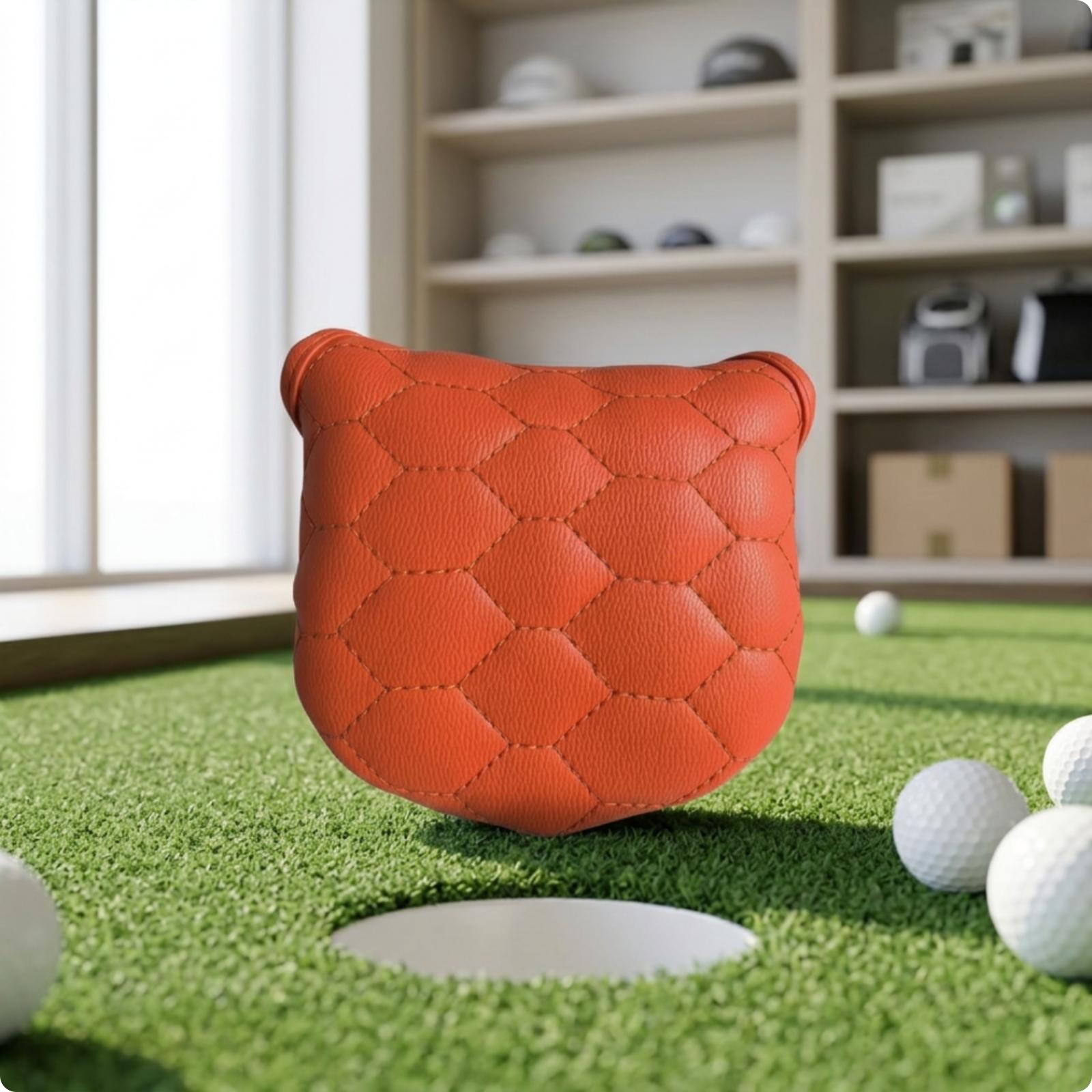 Orange Lined Golf Putter Cover - đánh giá và giá Golf Putter